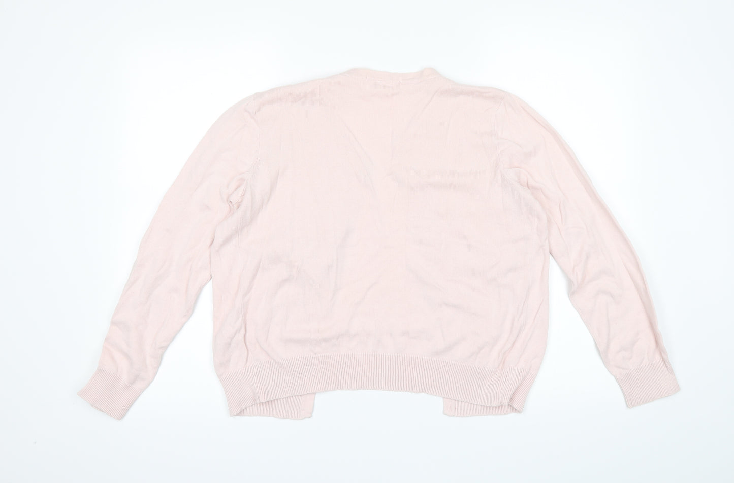 H&M Womens Pink   Cardigan Jumper Size M