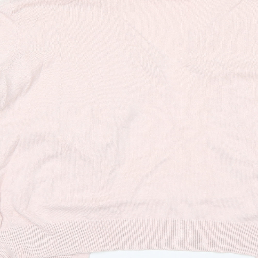 H&M Womens Pink   Cardigan Jumper Size M