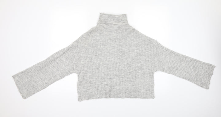 H&M Womens Grey   Pullover Jumper Size S