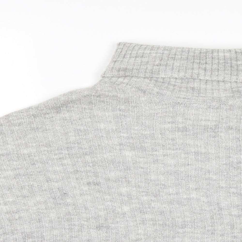 H&M Womens Grey   Pullover Jumper Size S