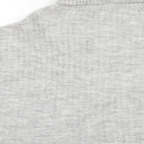 H&M Womens Grey   Pullover Jumper Size S