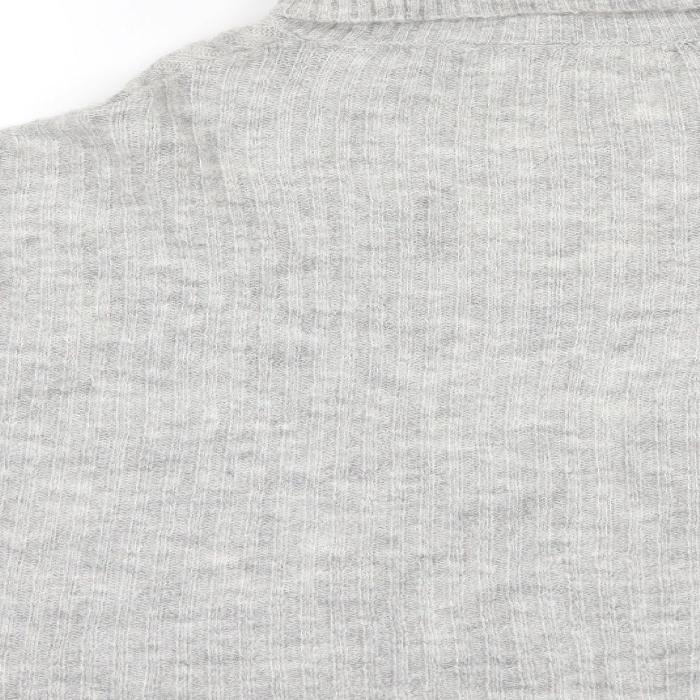 H&M Womens Grey   Pullover Jumper Size S