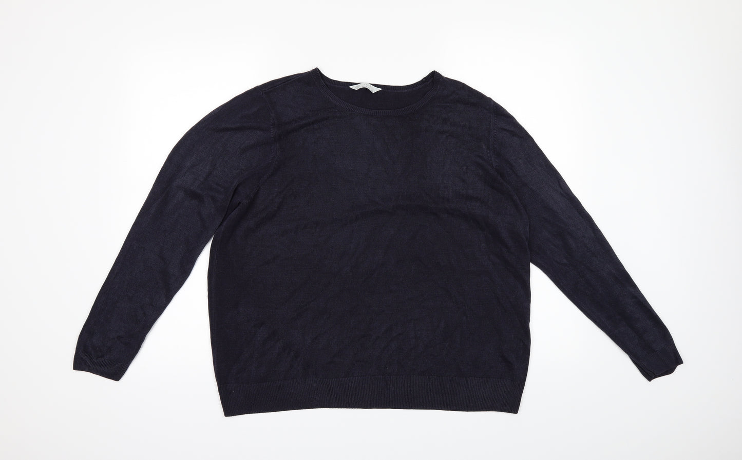 BHS Womens Blue   Pullover Jumper Size 20