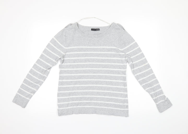 Atmosphere Womens Grey Cardigan Jumper Size 14