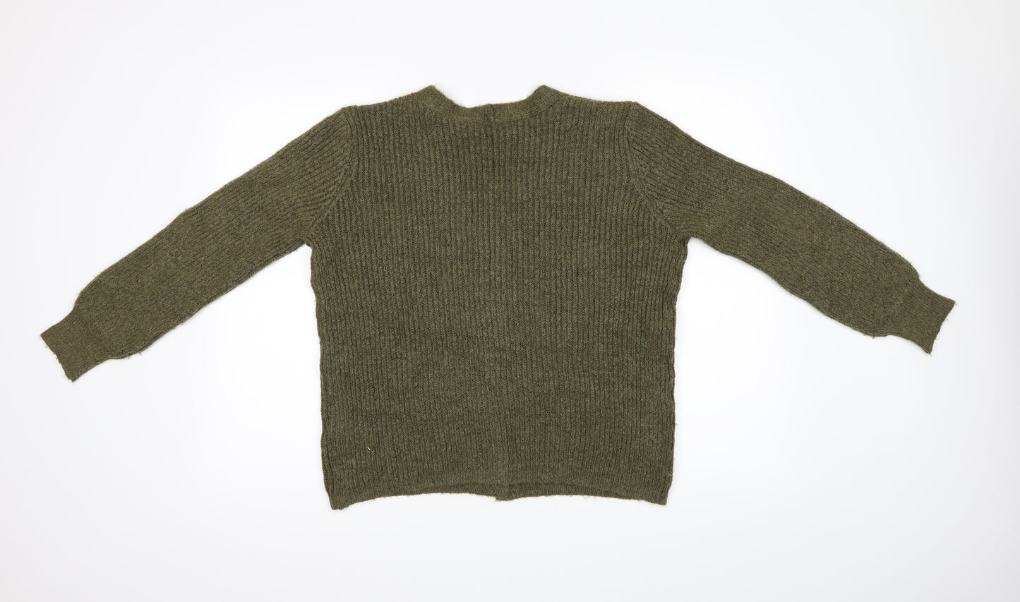 New Look Womens Green   Cardigan Jumper Size S