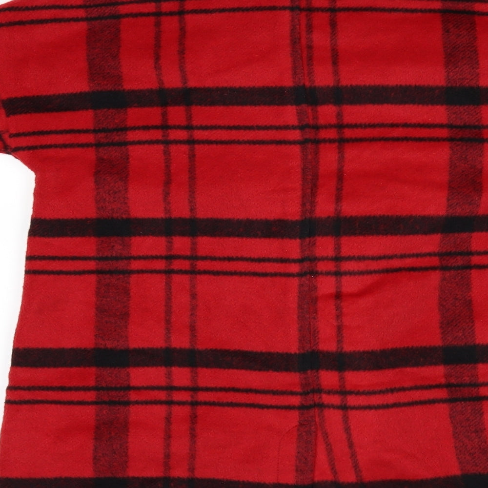 Marks and Spencer Girls Red   Overcoat Coat Size 9-10 Years