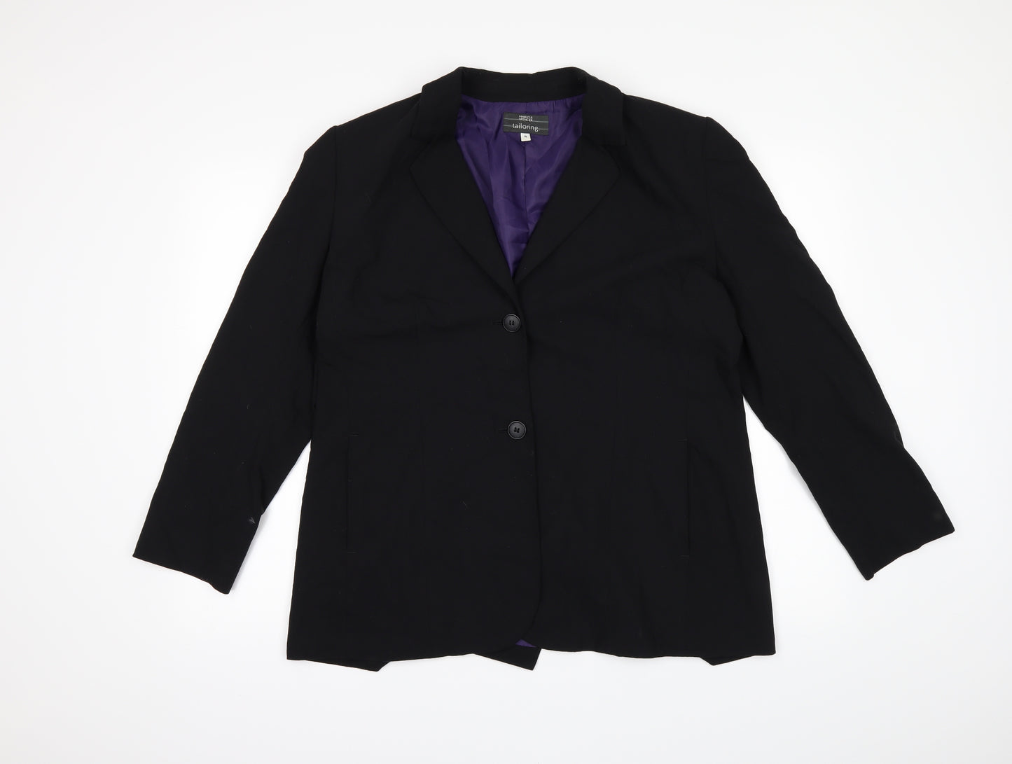 Marks and Spencer Womens Black   Jacket Suit Jacket Size 16