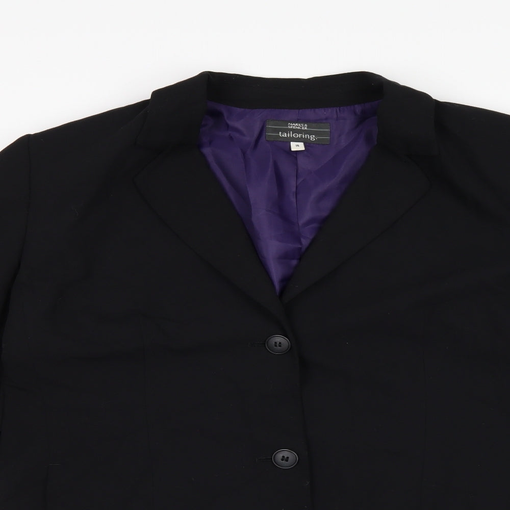 Marks and Spencer Womens Black   Jacket Suit Jacket Size 16