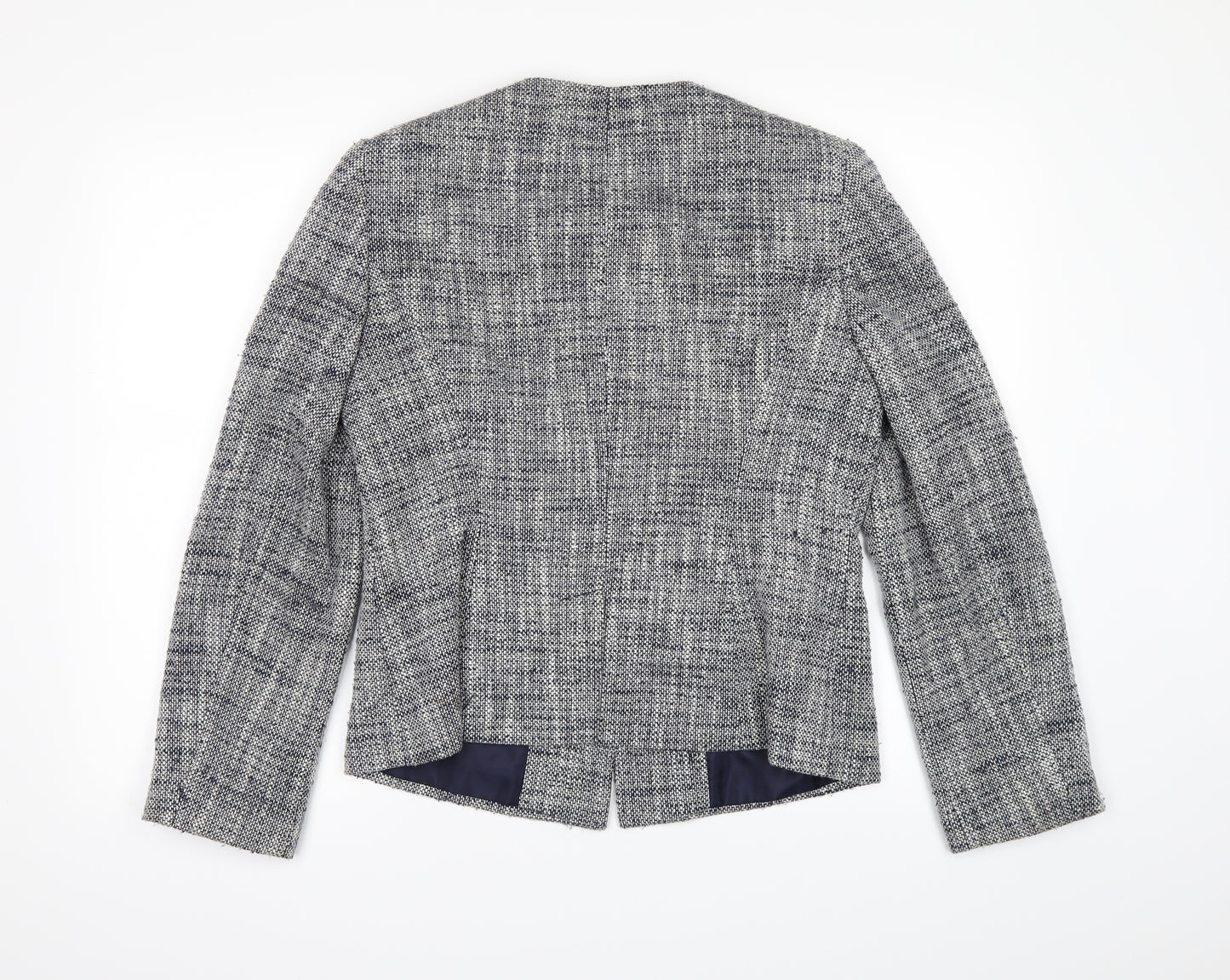 M&Co Womens Grey   Jacket Blazer Size 12