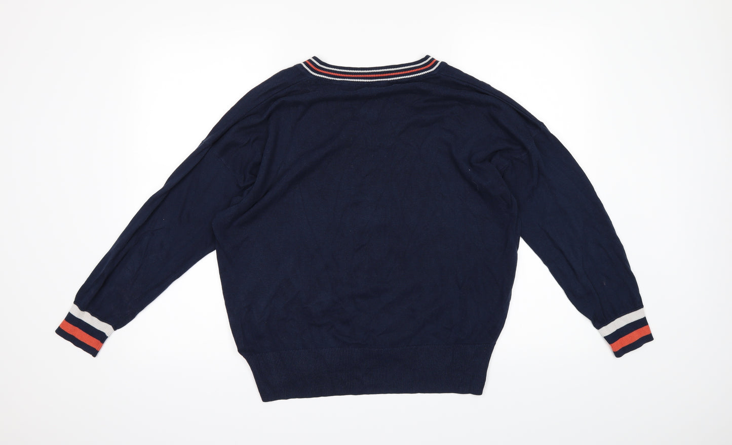Marks and Spencer Womens Blue   Pullover Jumper Size M
