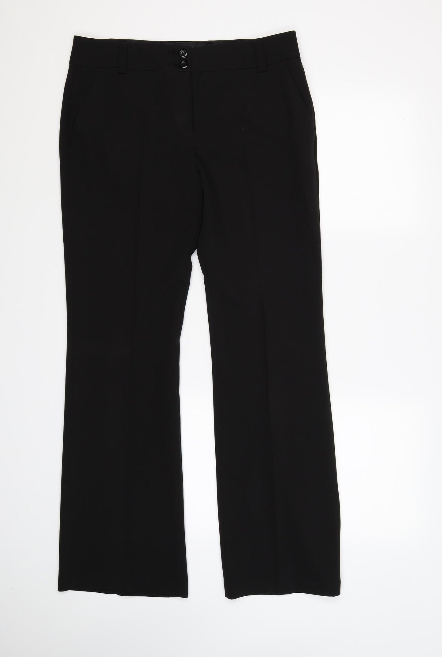 TU Womens Black   Dress Pants Trousers Size 12 L32 in