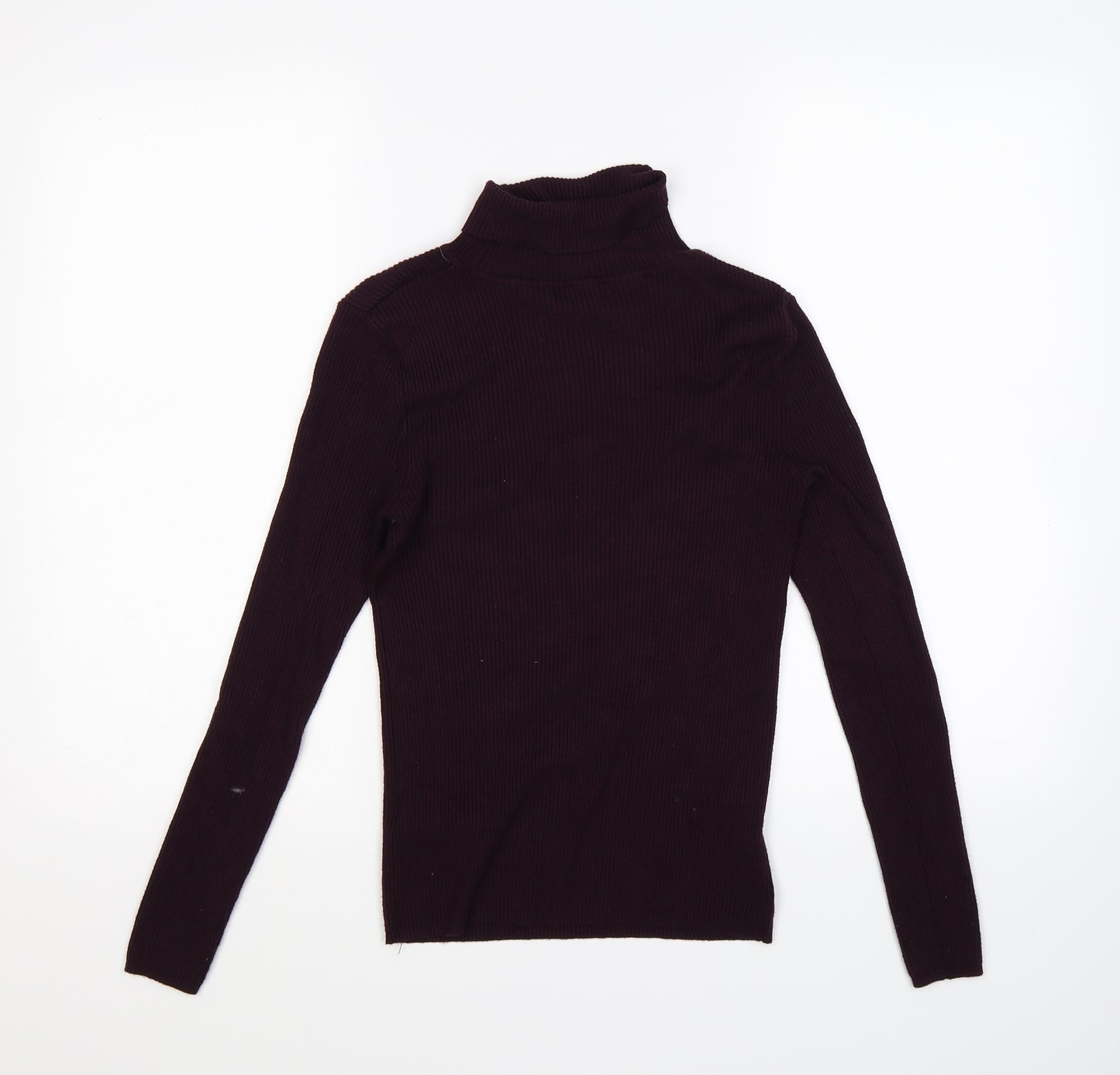 Marks and Spencer Womens Purple  Knit Pullover Jumper Size 10