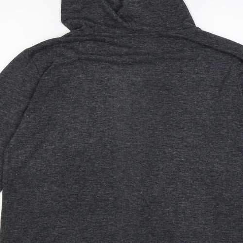 Papaya Womens Grey   Wrap Hoodie Size M