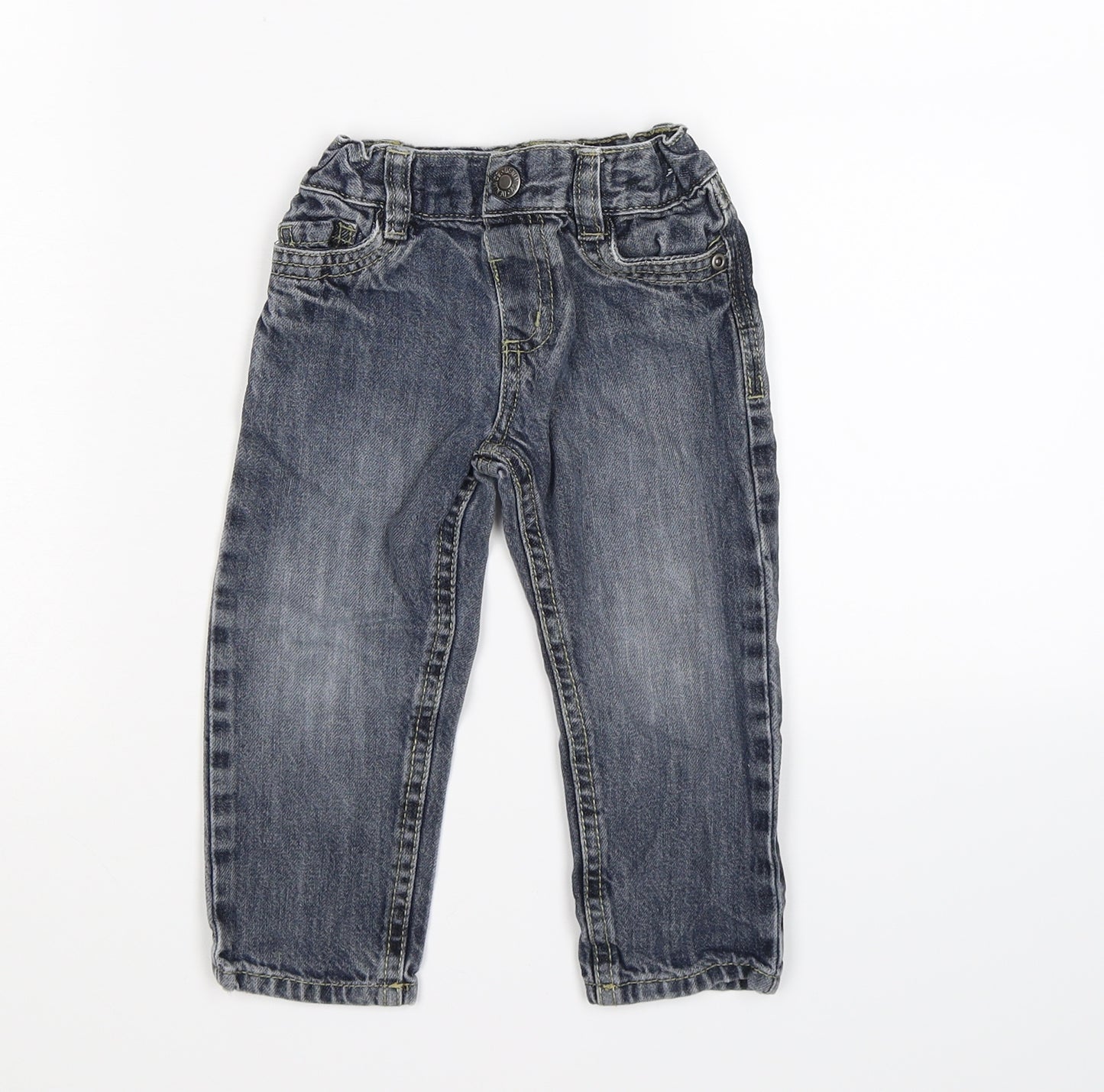 denim co Boys Grey  Denim Capri Jeans Size 18-24 Months