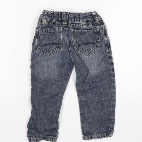 denim co Boys Grey  Denim Capri Jeans Size 18-24 Months