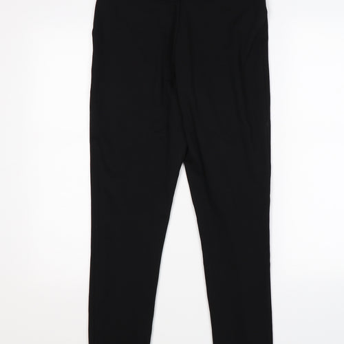 TU Womens Black  Jersey Capri Leggings Size 10 L26 in