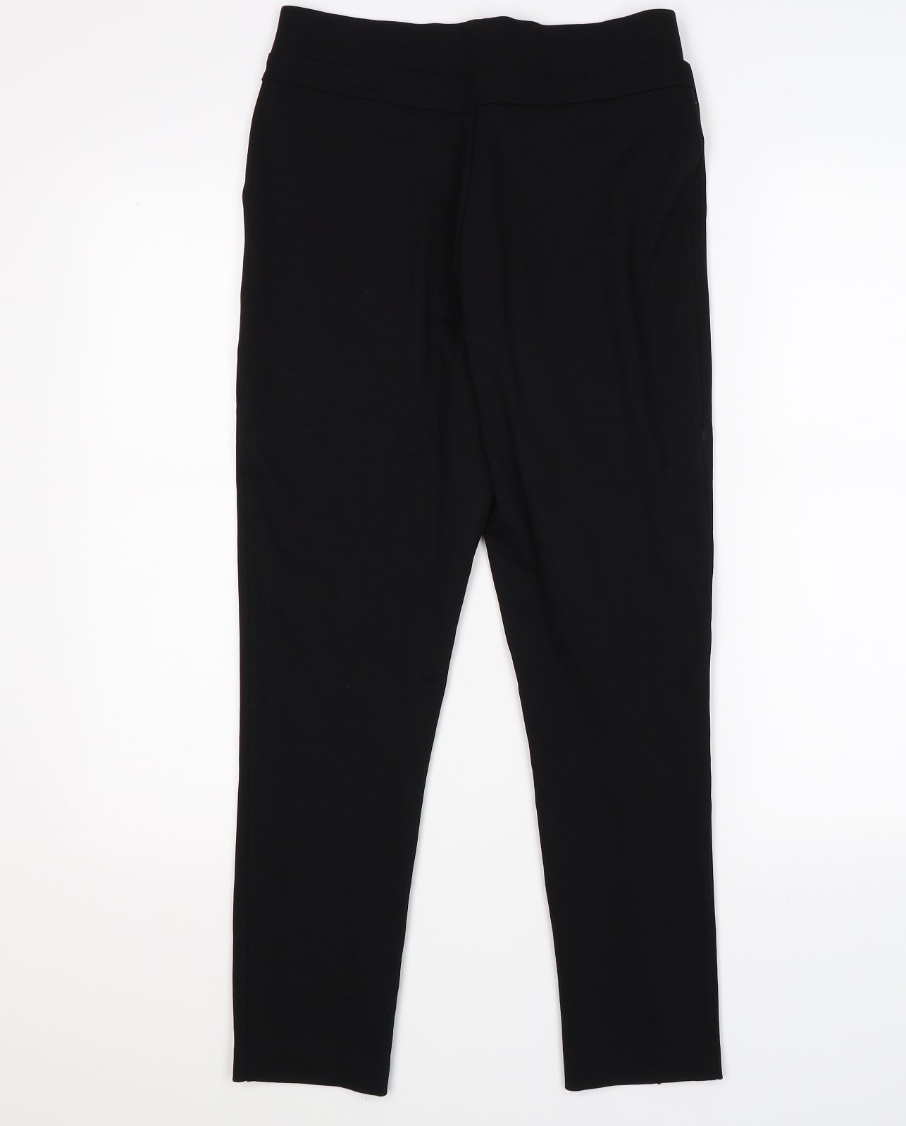 TU Womens Black  Jersey Capri Leggings Size 10 L26 in