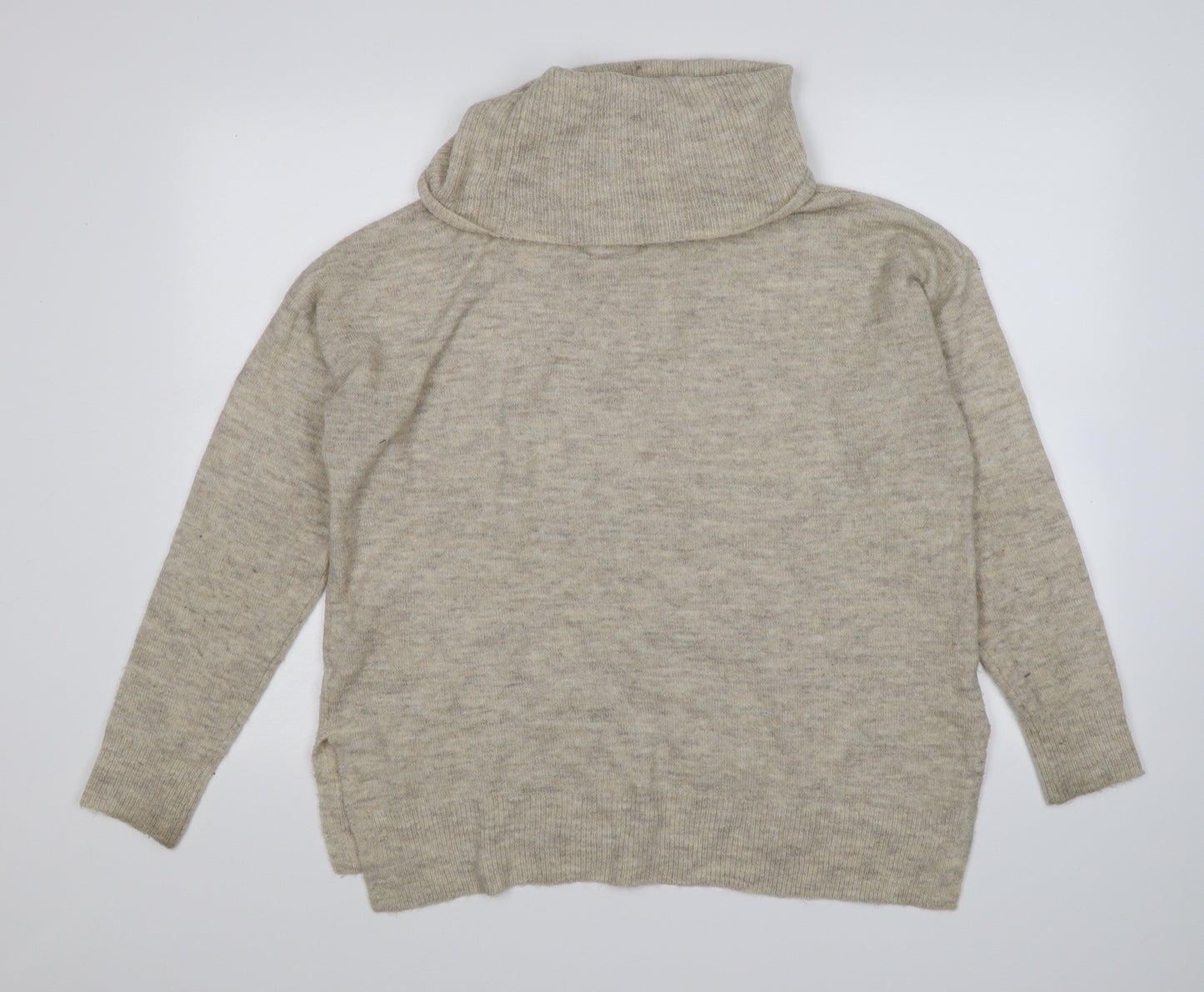 F&F Womens Beige  Knit Pullover Jumper Size L