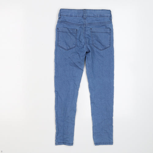 Matalan Girls Blue  Denim Skinny Jeans Size 7 Years
