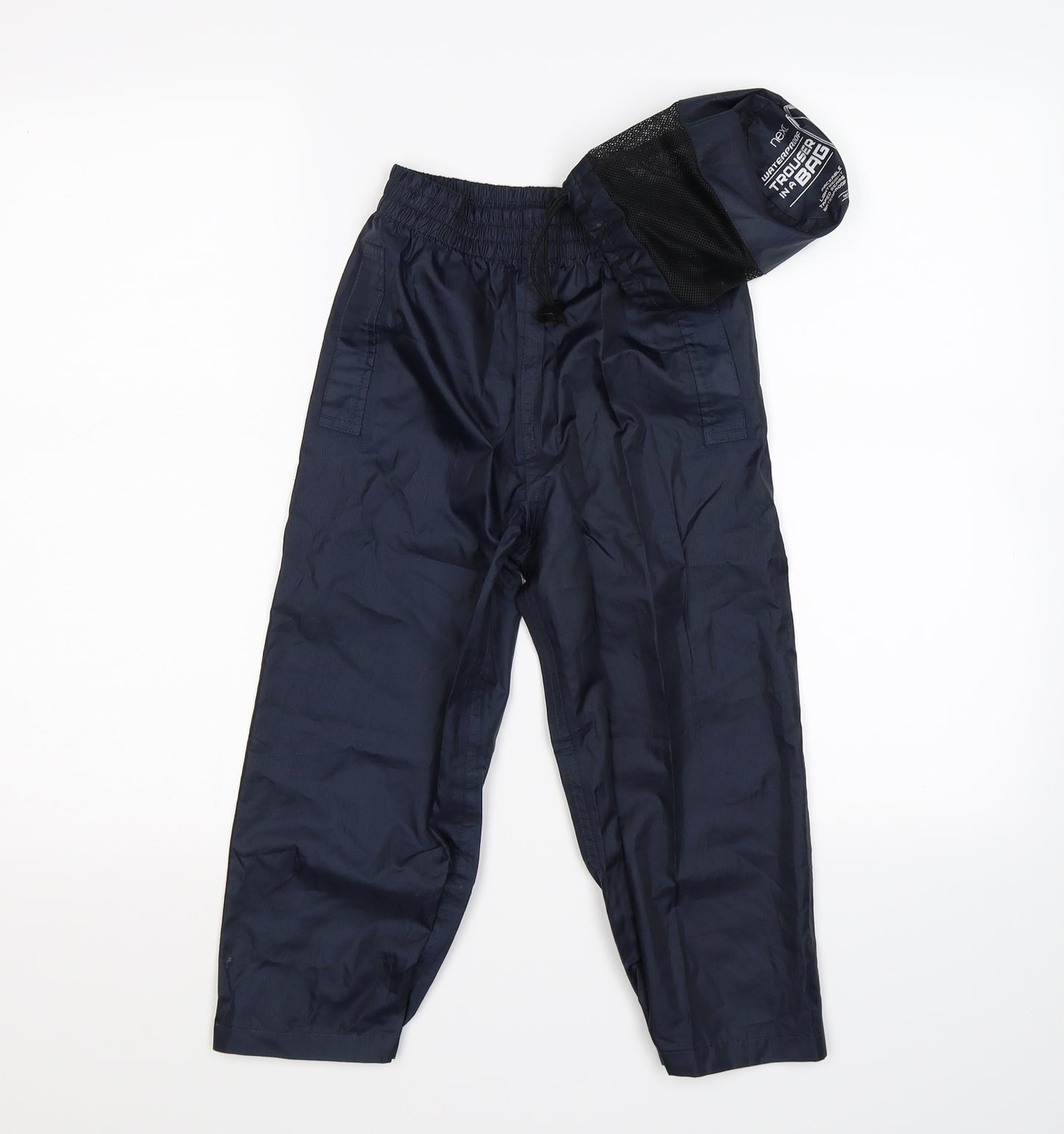 NEXT Boys Blue   Windbreaker Trousers Size 6 Years - waterproof
