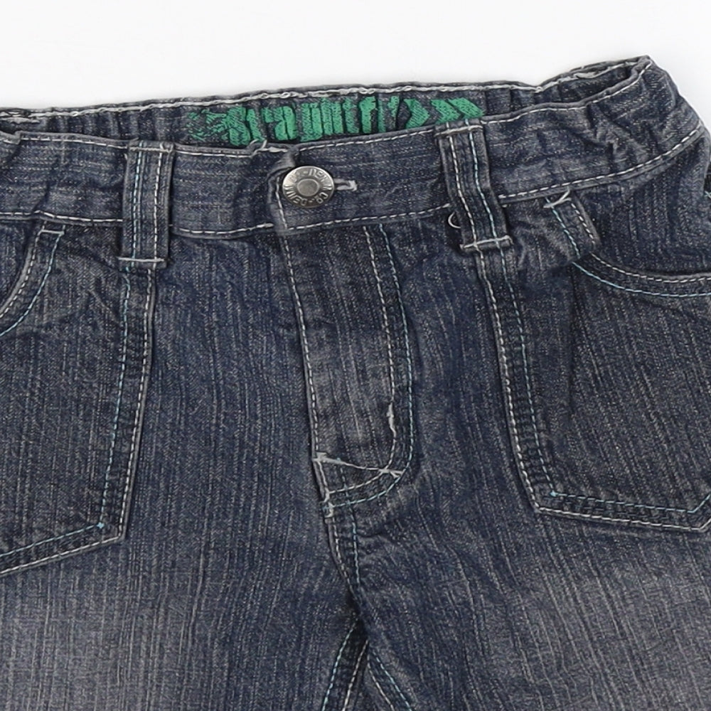 denim co Boys Blue  Denim Cargo Shorts Size 6 Years