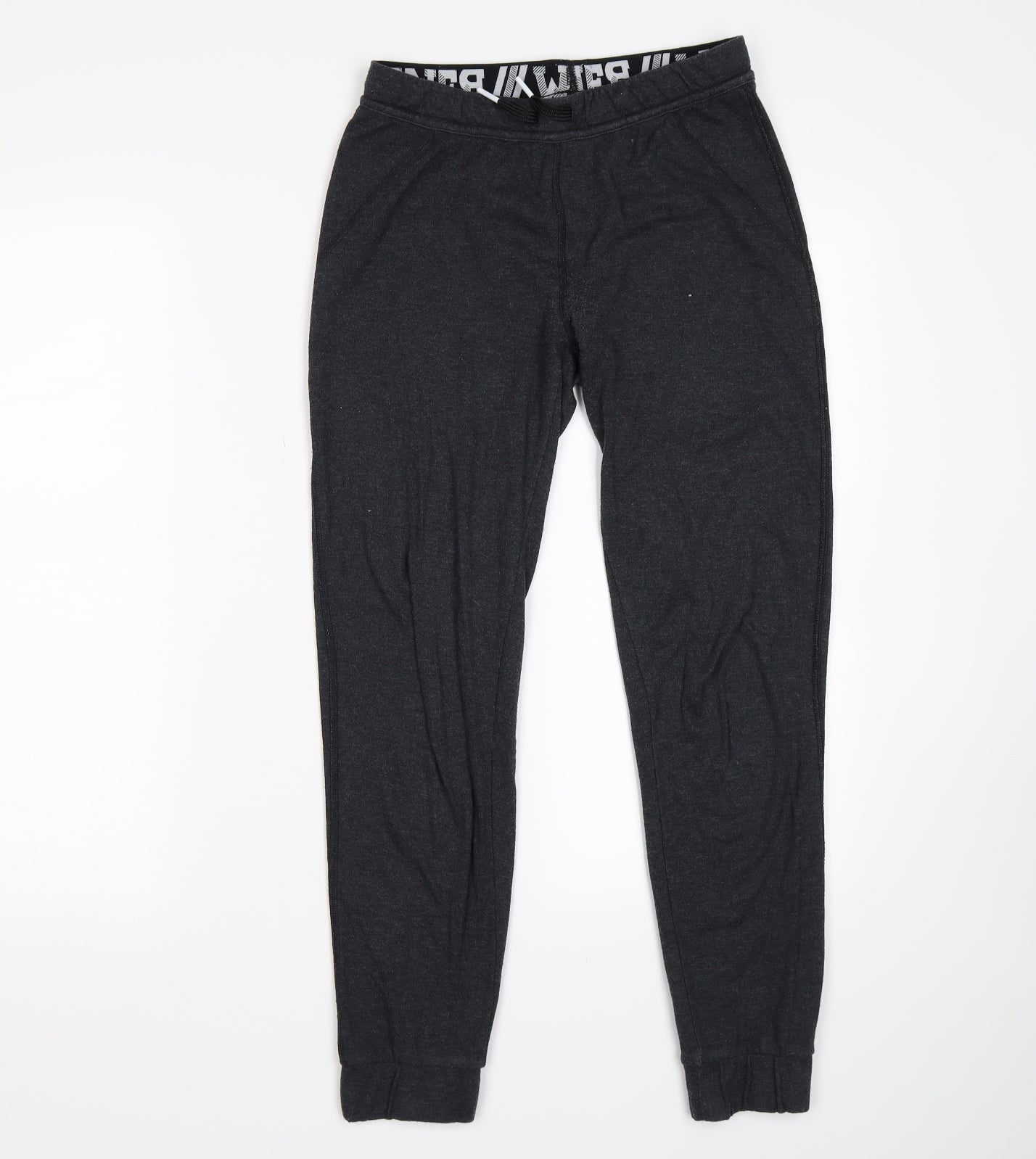 Marks and Spencer Boys Grey  Jersey Jogger Trousers Size 12-13 Years