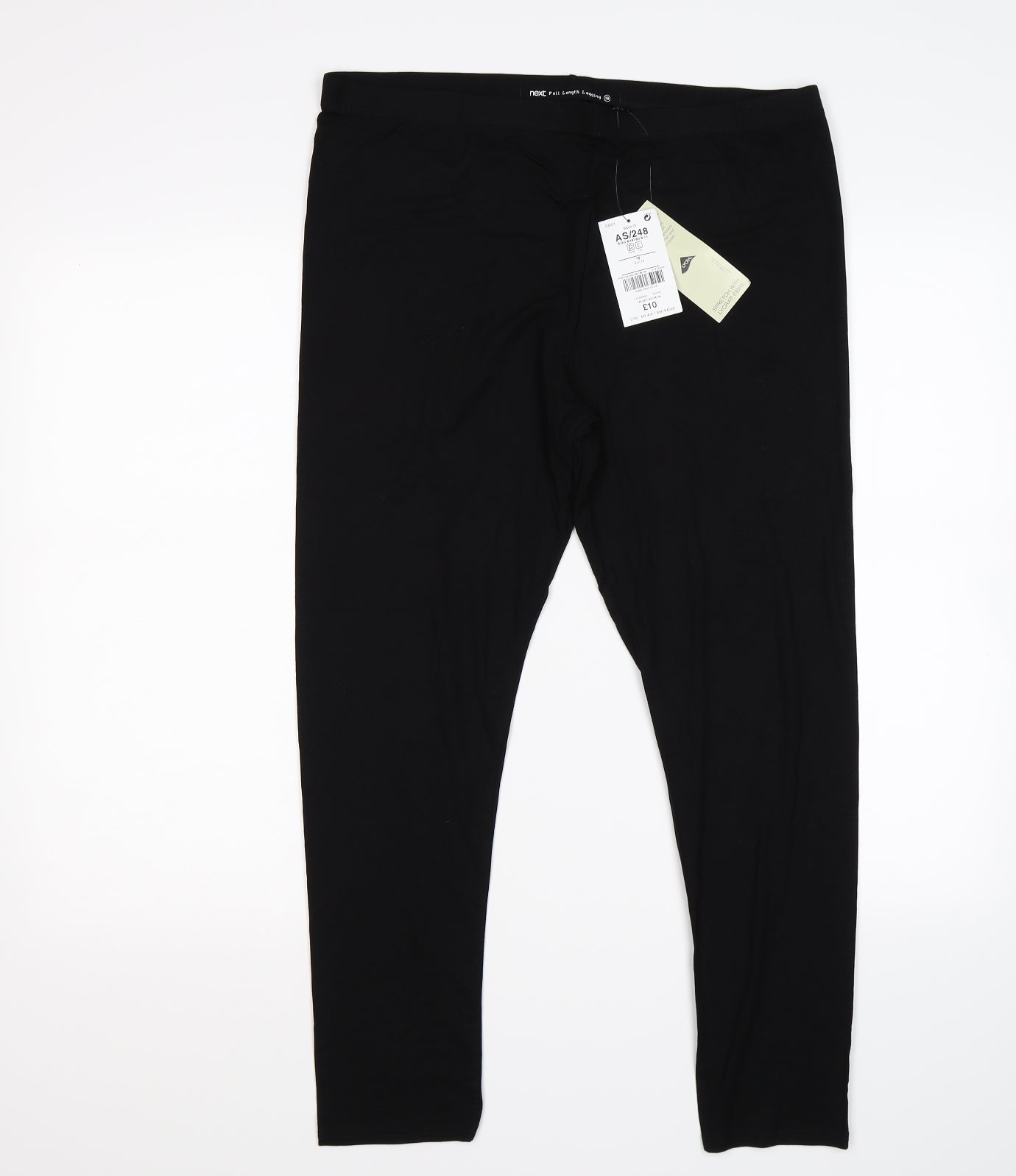 NEXT Womens Black   Capri Leggings Size 18 L25 in