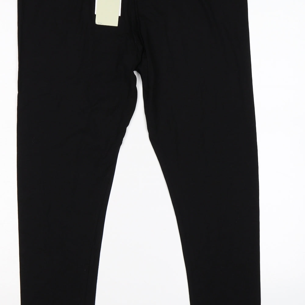 NEXT Womens Black   Capri Leggings Size 18 L25 in