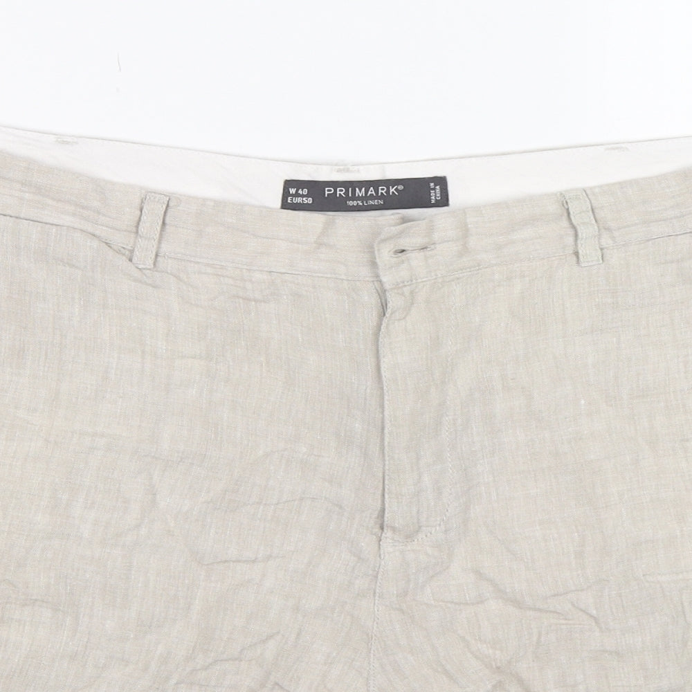 Primark Mens Beige    Shorts Size 40
