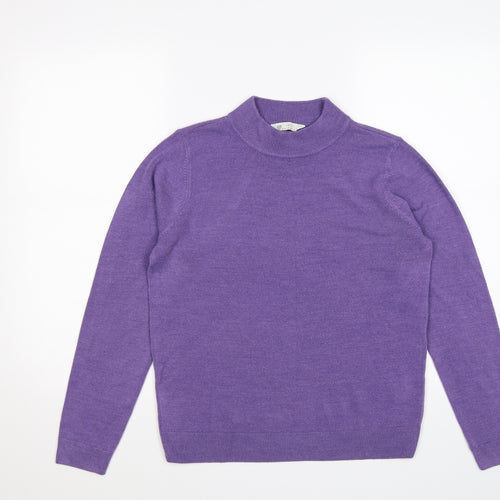 BHS Womens Purple  Knit  Jumper Size 12