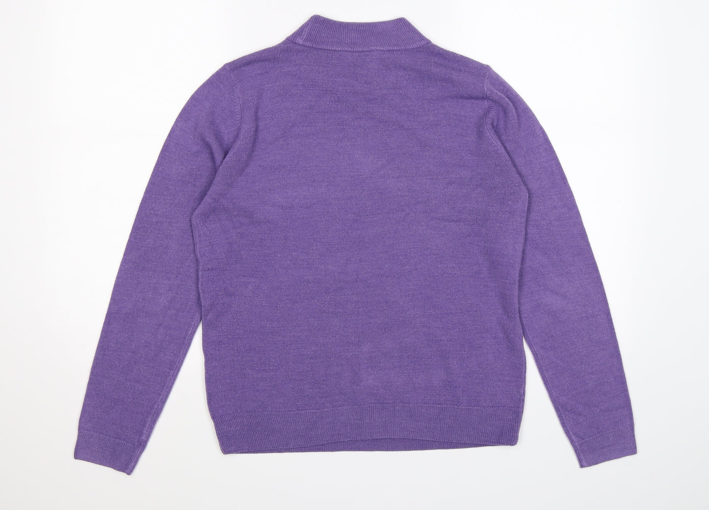 BHS Womens Purple  Knit  Jumper Size 12