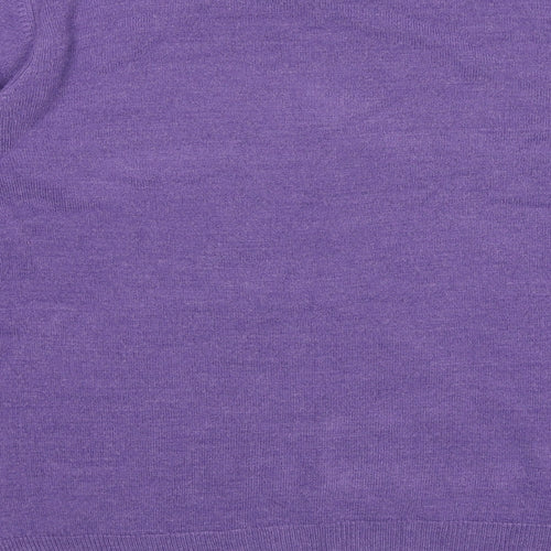 BHS Womens Purple  Knit  Jumper Size 12