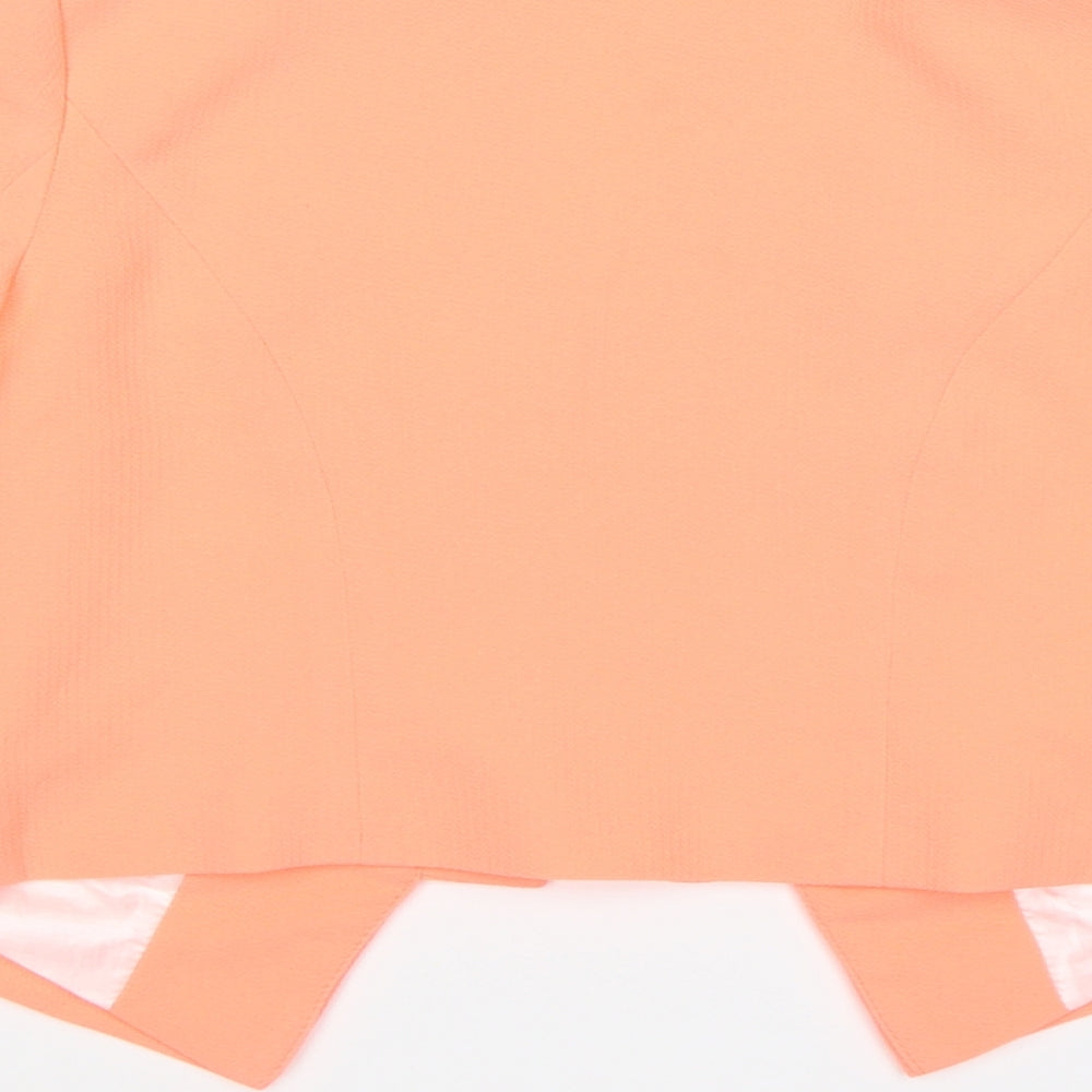 River Island Girls Orange   Jacket Blazer Size 9-10 Years  - neon