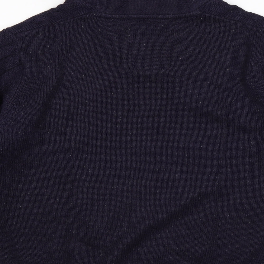 Tokyo Laundry Mens Purple  Knit Pullover Jumper Size M