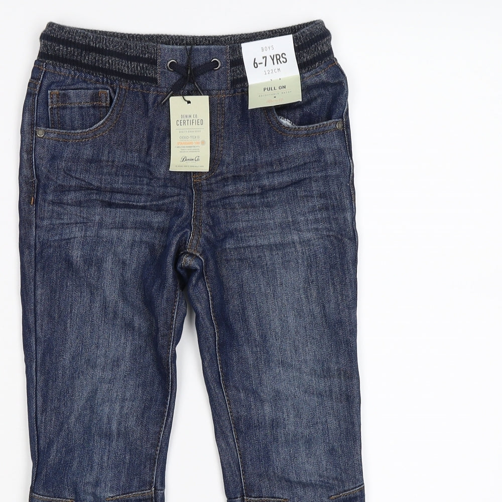 Primark Boys Blue  Denim Jegging Jeans Size 6-7 Years