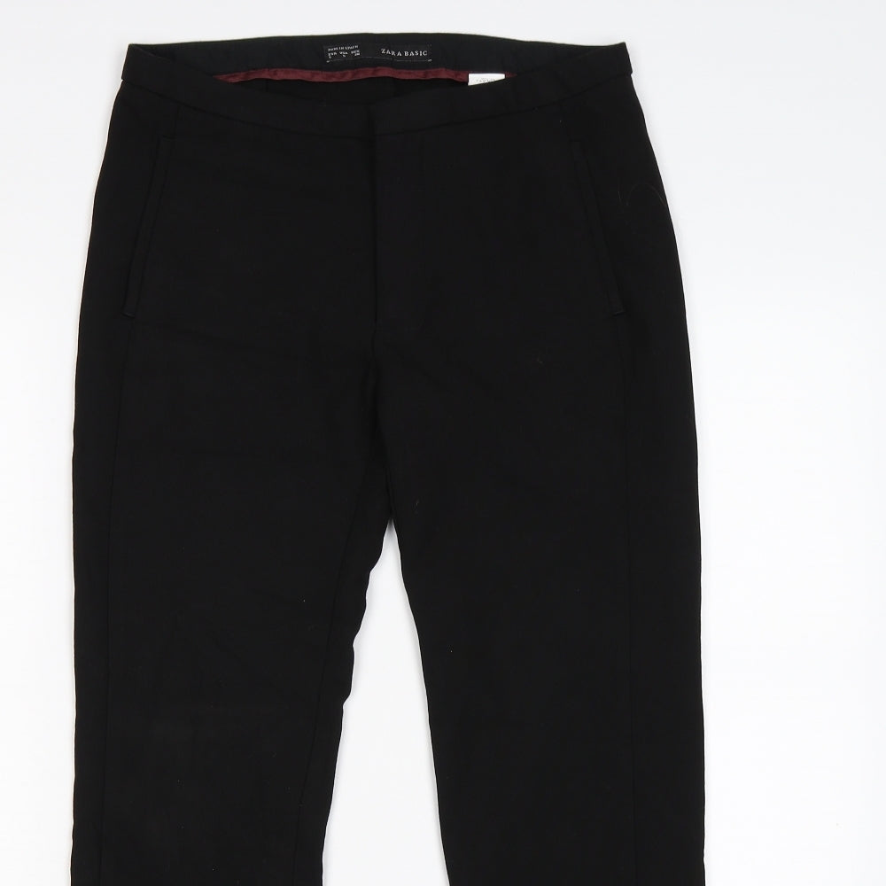 Zara Womens Black   Trousers  Size S L29 in