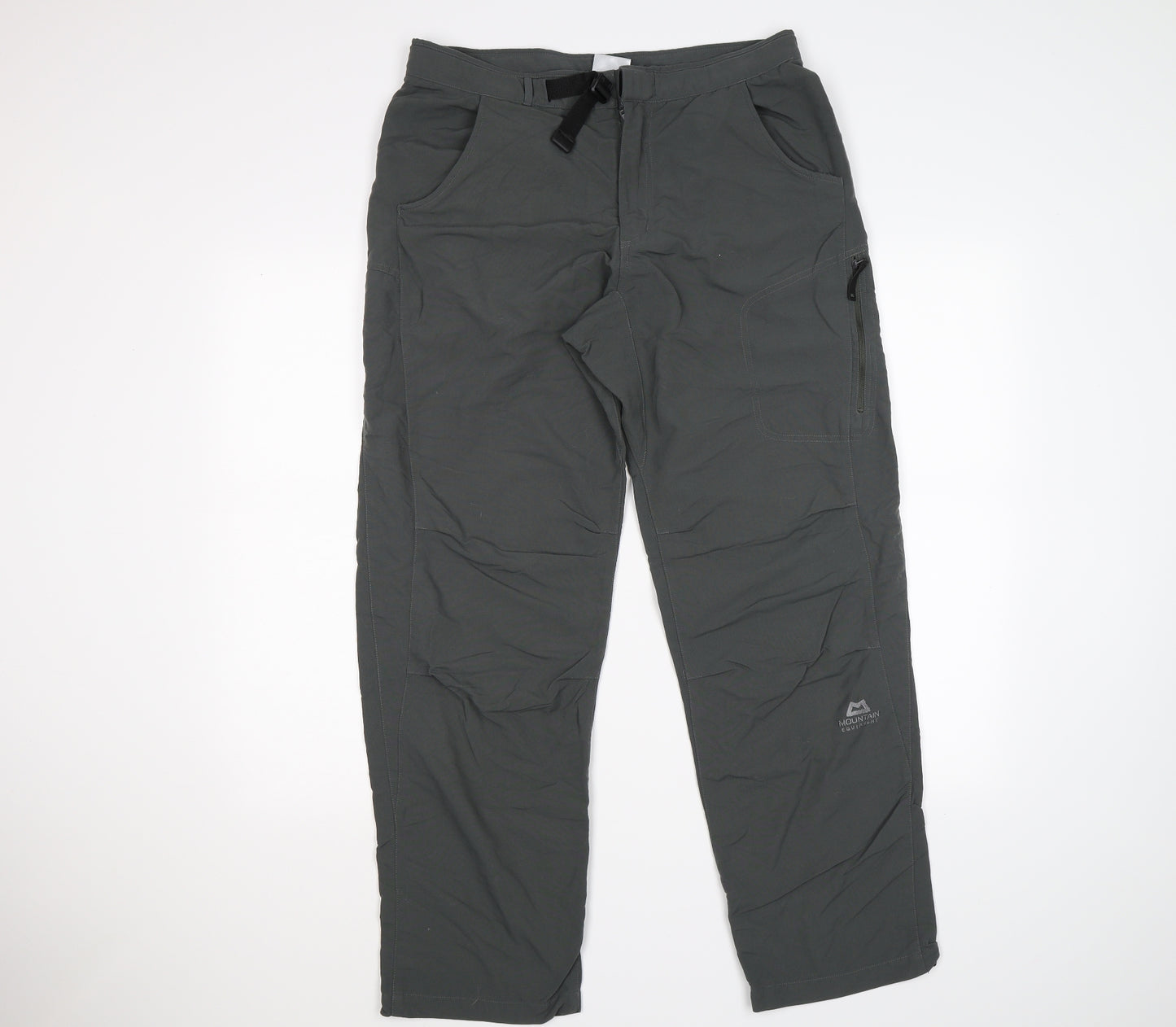 Mountain Equipment Mens Grey   Windbreaker Trousers Size 32 L32 in
