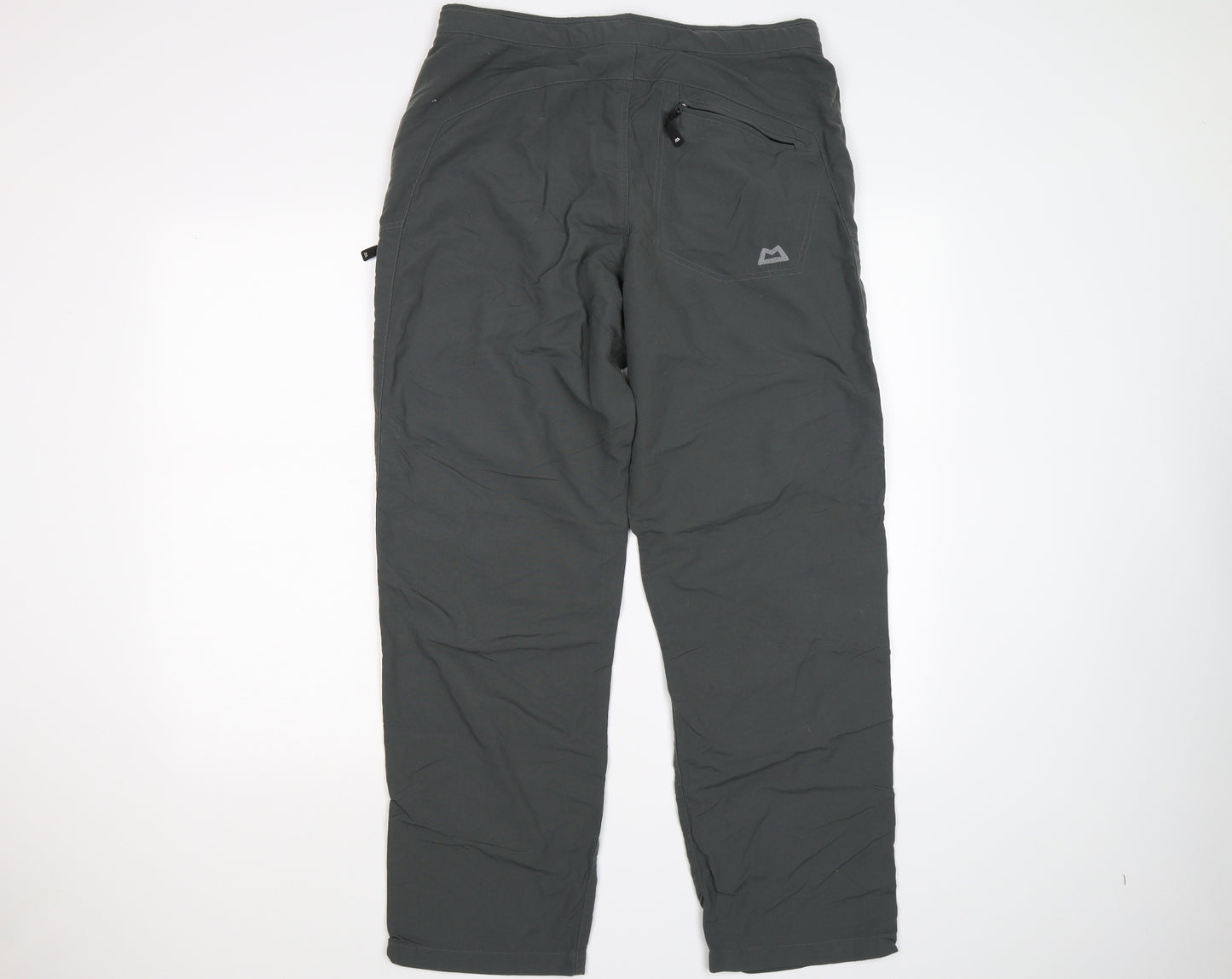Mountain Equipment Mens Grey   Windbreaker Trousers Size 32 L32 in