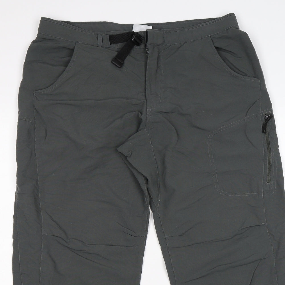 Mountain Equipment Mens Grey   Windbreaker Trousers Size 32 L32 in