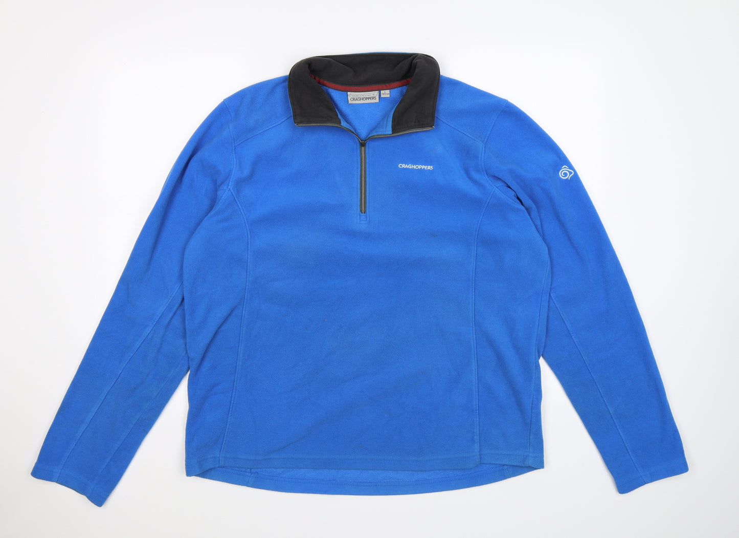 Craghoppers Mens Blue  Fleece Pullover Jumper Size L