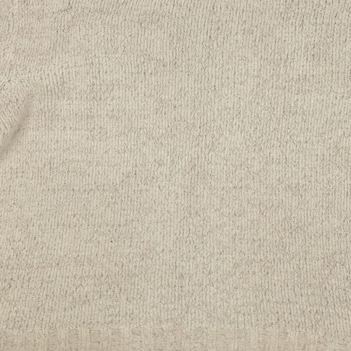 Bonmarché Womens Beige  Knit Full Zip Jumper Size M