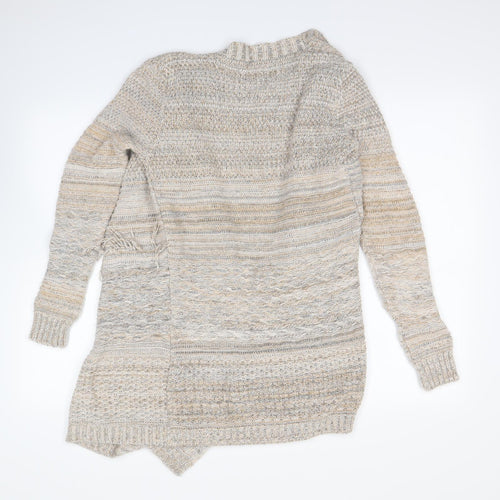 F&F Womens Beige   Cardigan Jumper Size 8