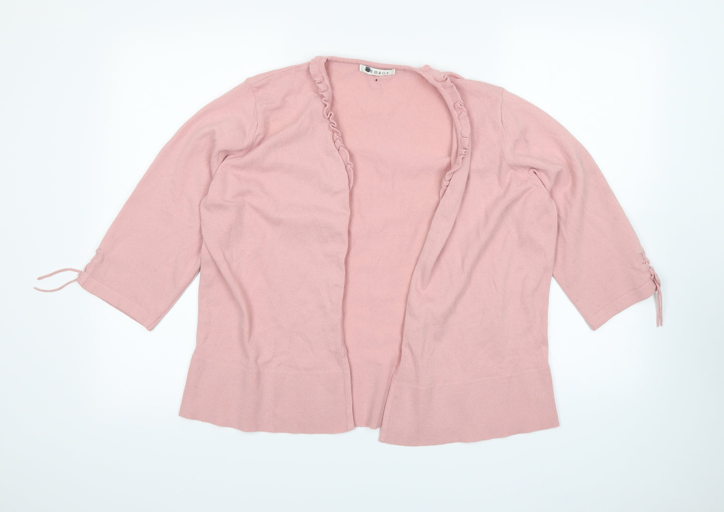 George Womens Pink   Cardigan Jumper Size 2