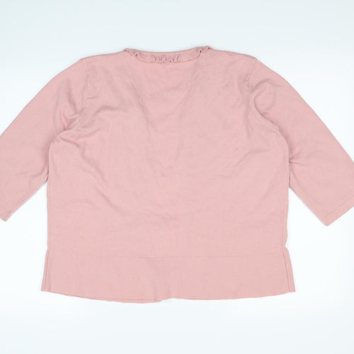 George Womens Pink   Cardigan Jumper Size 2