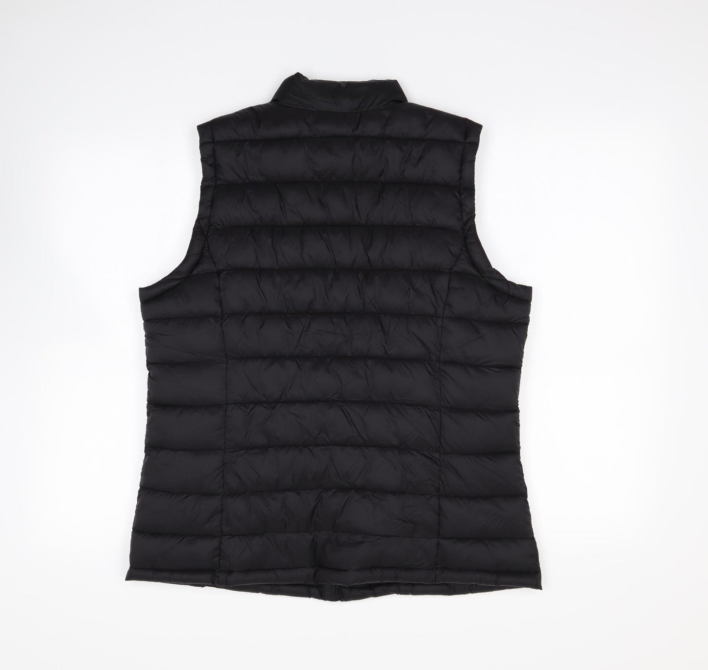 George Womens Black   Gilet Coat Size 14