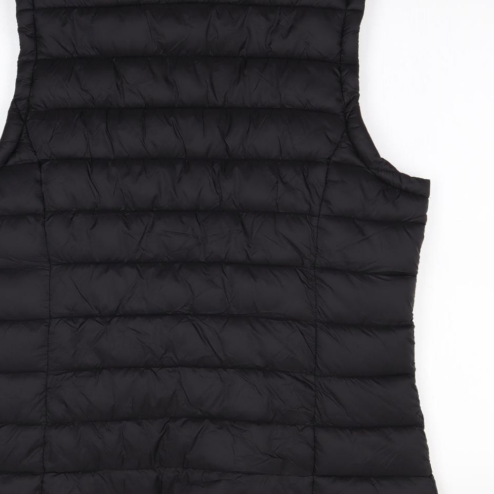 George Womens Black   Gilet Coat Size 14
