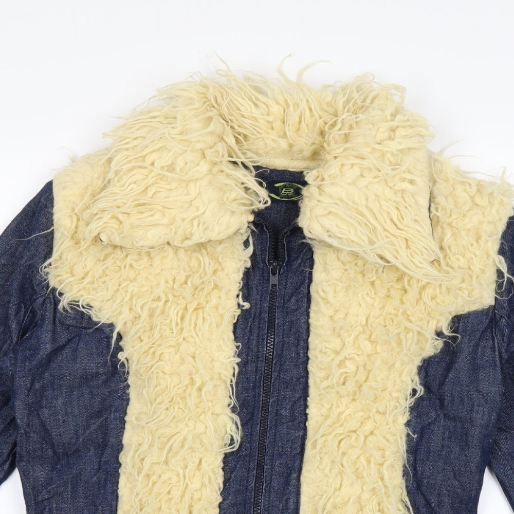 Be You K Womens Blue   Jacket  Size M