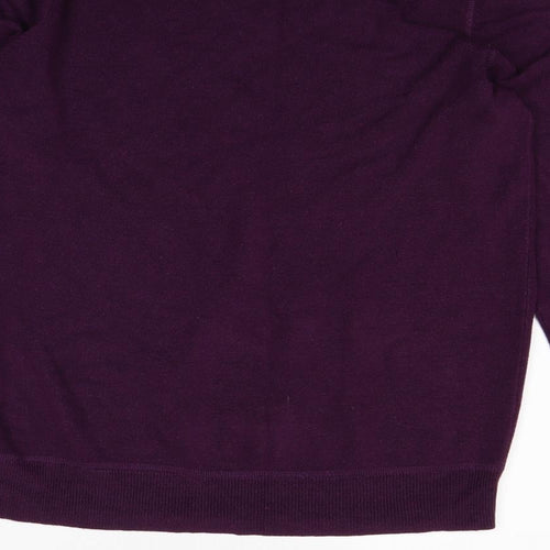 Redhering Mens Purple   Pullover Jumper Size L
