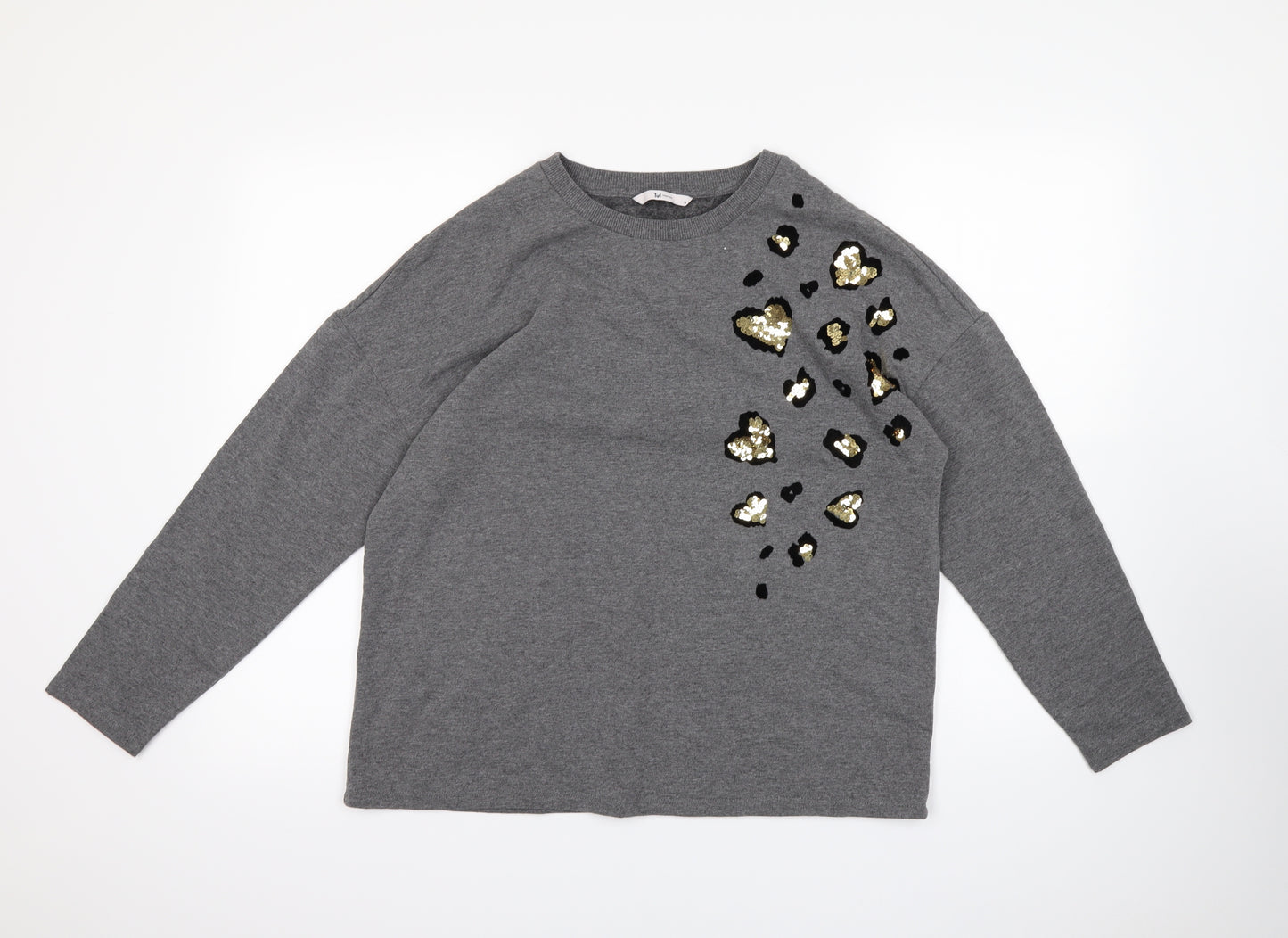 TU Womens Grey   Pullover Jumper Size 14