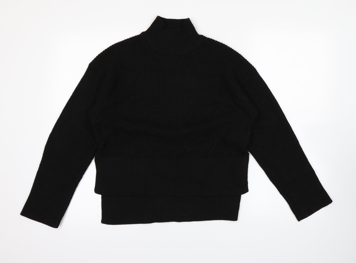 H&M Womens Black   Pullover Jumper Size XS